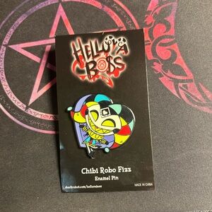 Helluva Boss Chibi Robo Fizz Enamel Collectible Pin